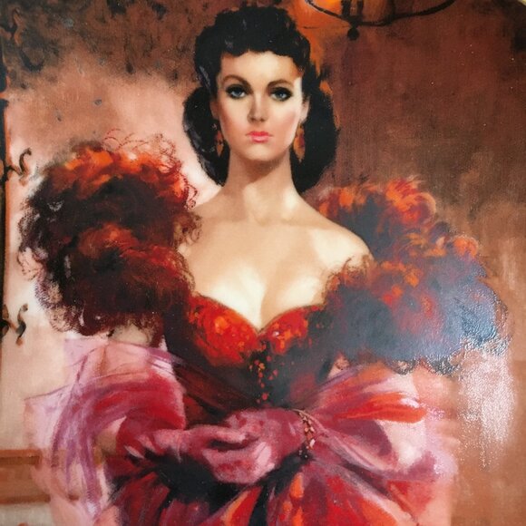 2/40 Gone With the Wind Golden Anniversary 'Scarlett's Resolve' Howard Rogers - Picture 2 of 12